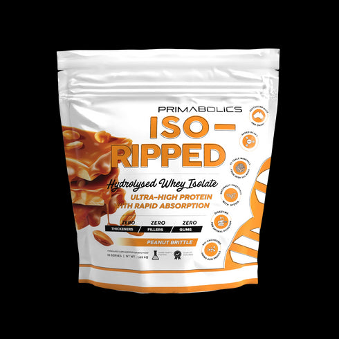 Iso Ripped Peanut Brittle 55 Serve-Primabolics-Matakana Pharmacy